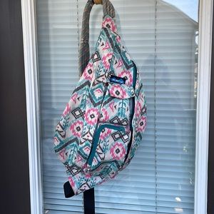 Kavu Island Ikat Rope Bag Aztec Design-No Offers-Priced as Marked